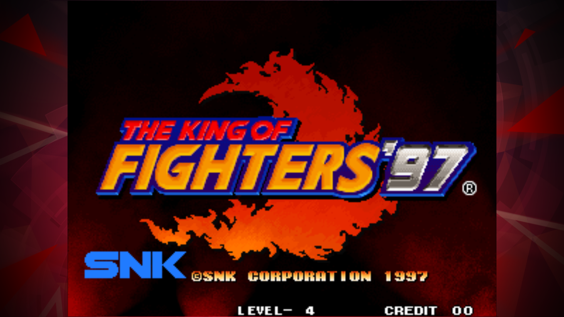 KOF '97 アケアカNEOGEO ゲームのスクリーンショット