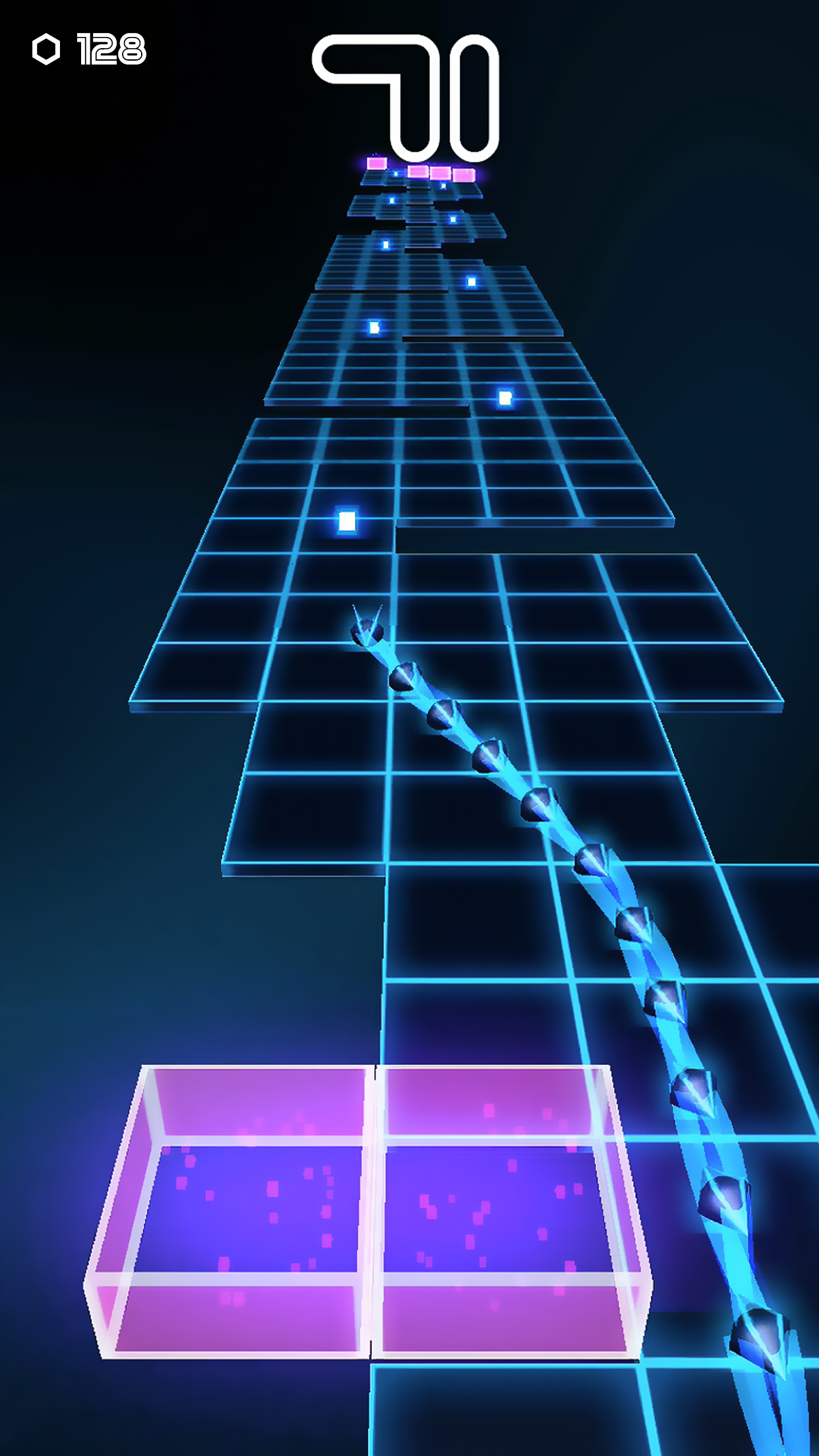Cuplikan Layar Game Space Snake
