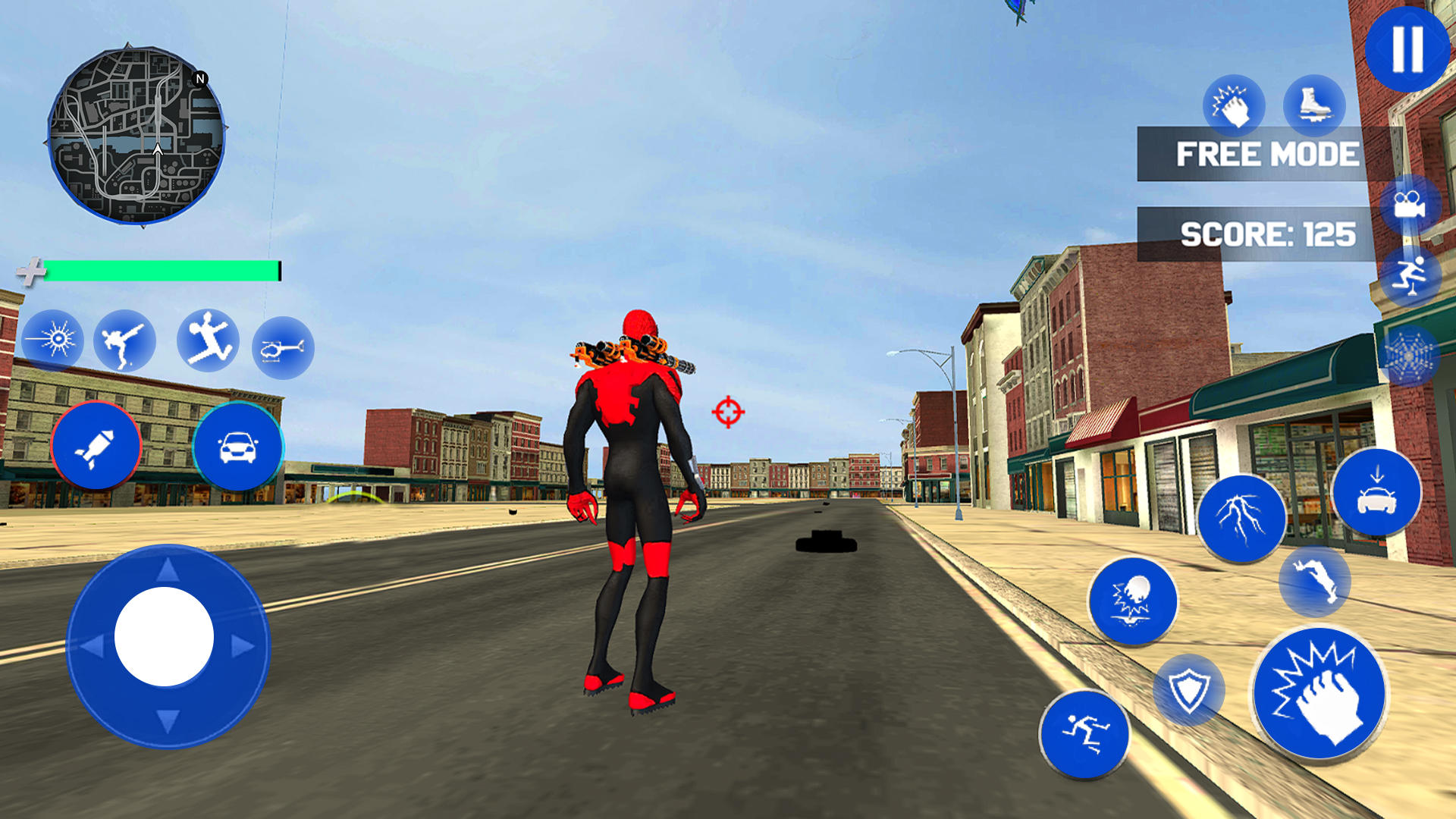 Captura de Tela do Jogo Spider Fighting Hero Games 3d