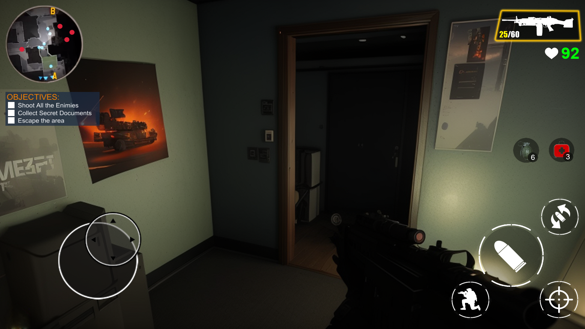 SWAT Games Elite Team Offline Game Screenshot