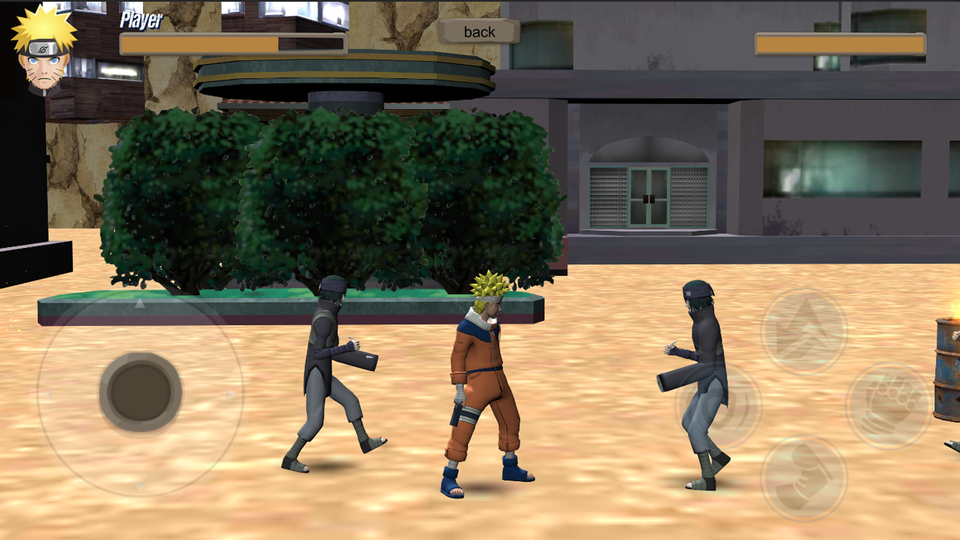 stickman naru Ninja Fighting Game Screenshot