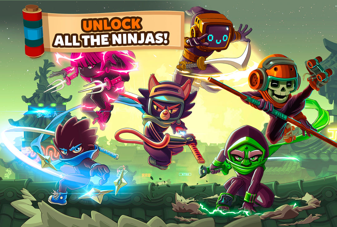 Screenshot of Ninja Dash Run - Offline Game