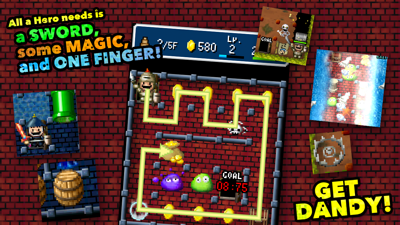 DANDY DUNGEON ภาพหน้าจอเกม