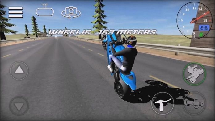 Wheelie Rider 3D ภาพหน้าจอเกม