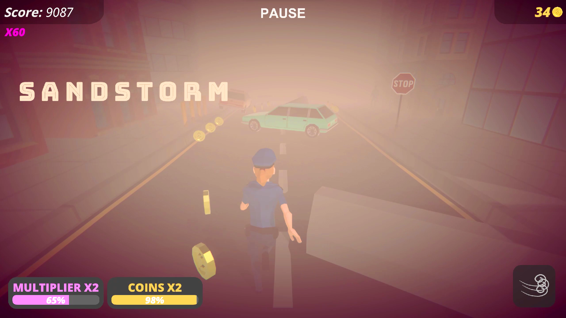 Screenshot of Too Late