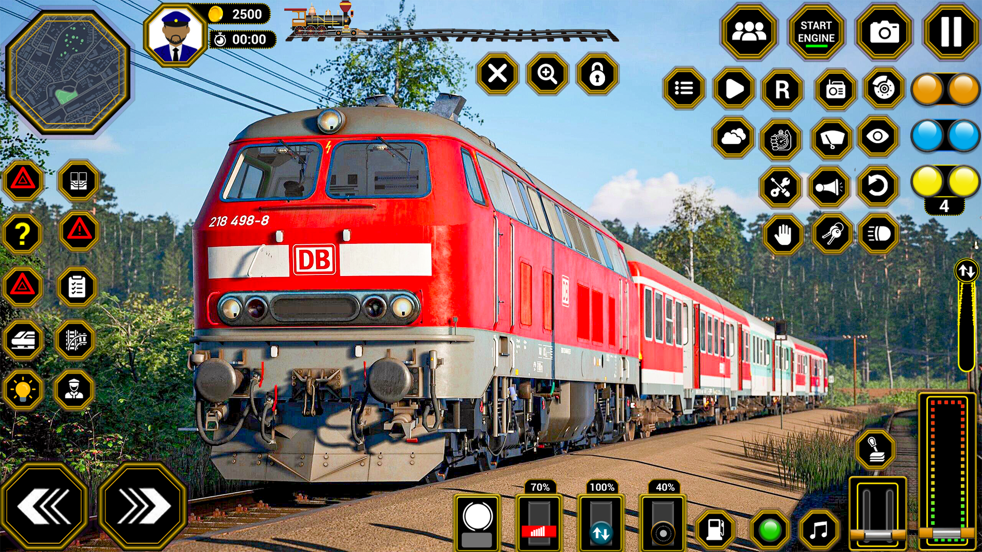 City Train station: Train Game ภาพหน้าจอเกม