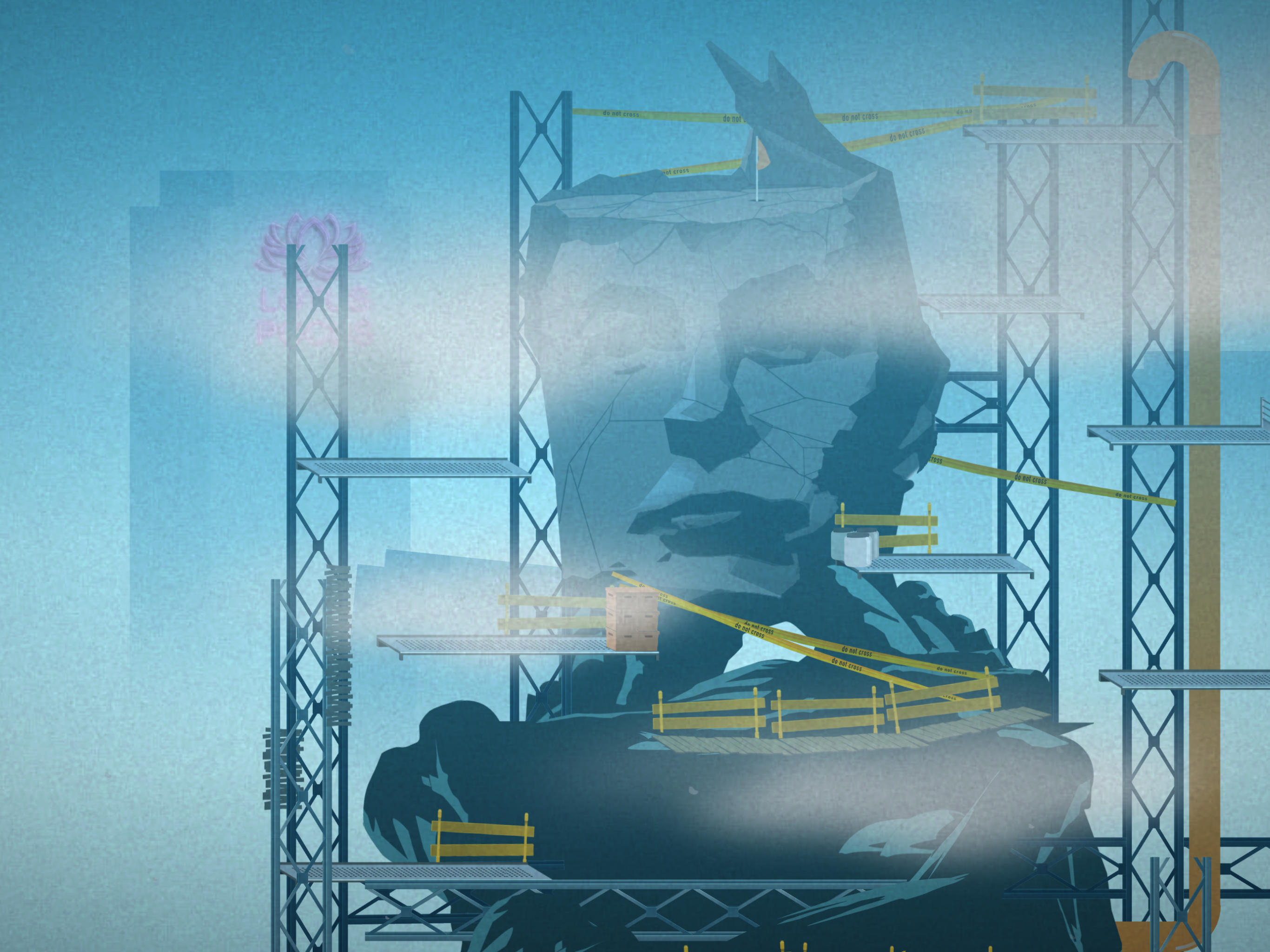 Golf Club: Wasteland DEMO Game Screenshot