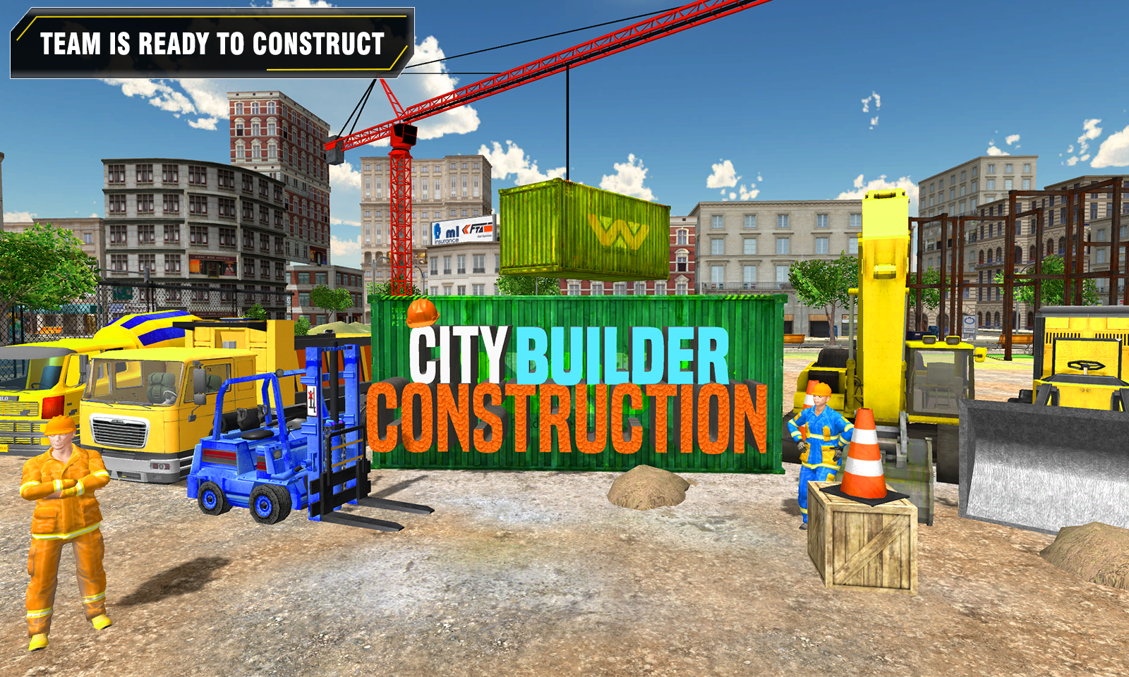 Screenshot 1 of Construcción de la ciudad: ciudad de diseño y construcción 1.2
