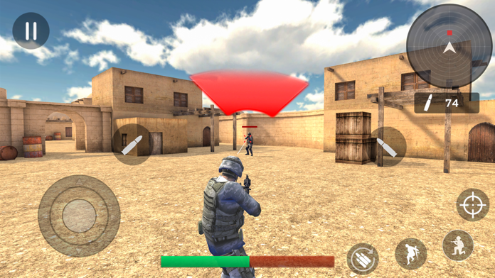 Screenshot of Combat Strike Shooting