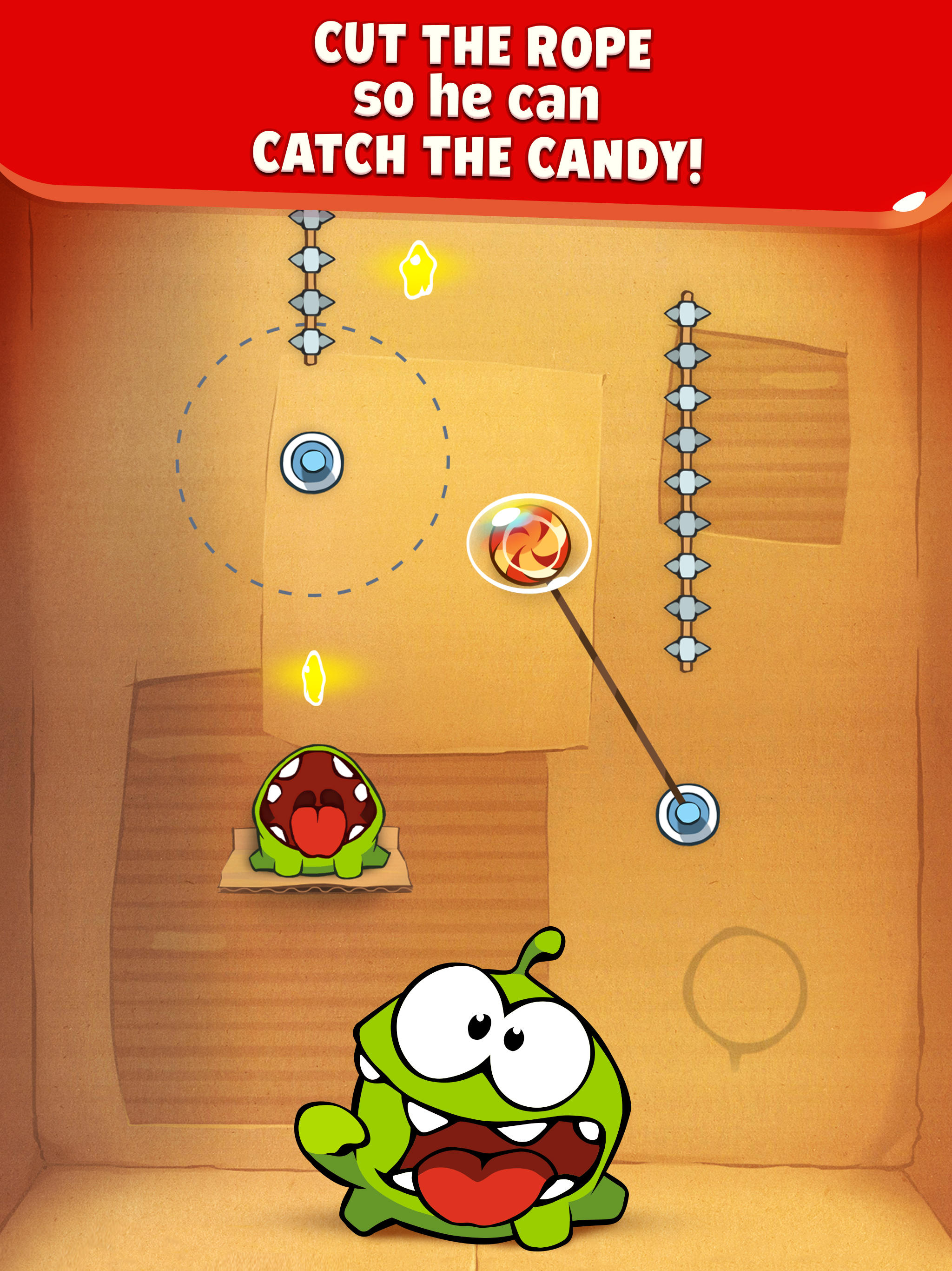 Cut the Rope Game Screenshot