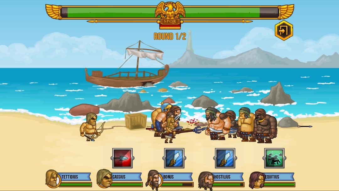 Screenshot of Gods Of Arena: Strategy Game