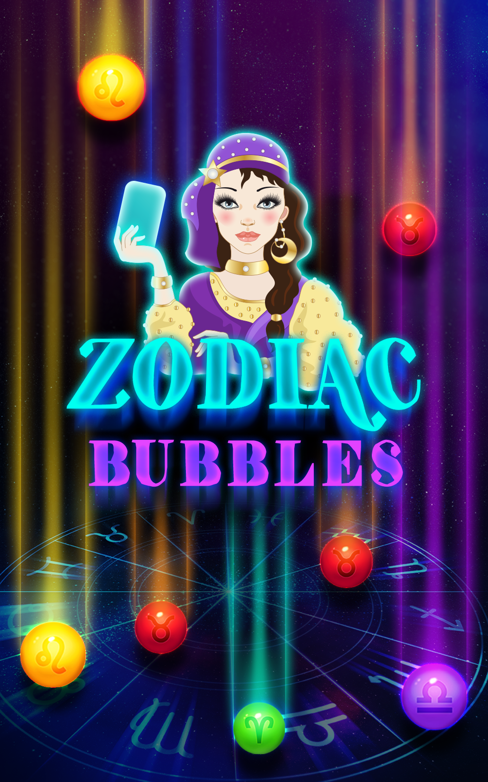 Zodiac Bubbles Game Screenshot
