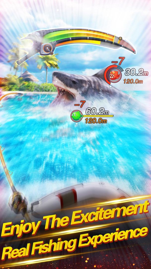 Tap Tap Fishing screenshot game