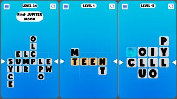 Swipe Words Challenge Game Screenshot
