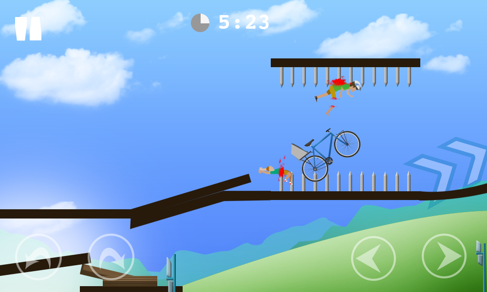 Happy Rider Wheels Game Screenshot
