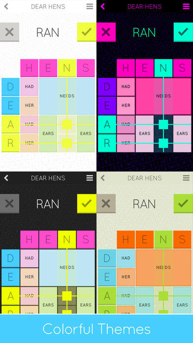 Sidewords Game Screenshot