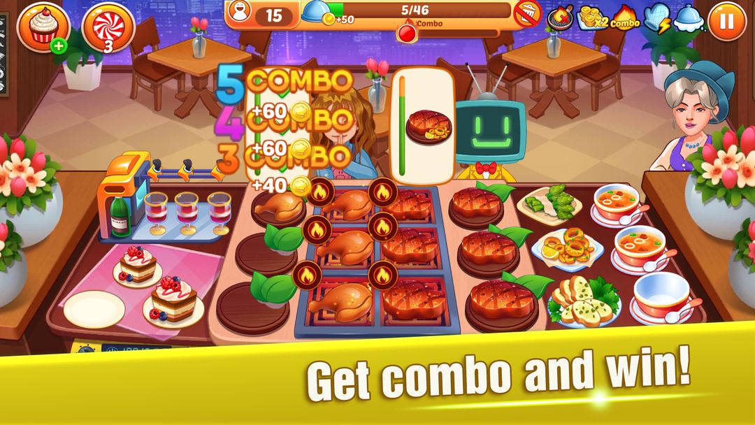 Cooking Master :Fever Chef Restaurant Cooking Game ภาพหน้าจอเกม