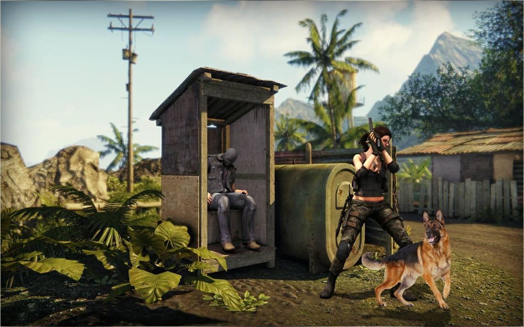 Secret Agent Lara : Frontline Commando TPS ภาพหน้าจอเกม