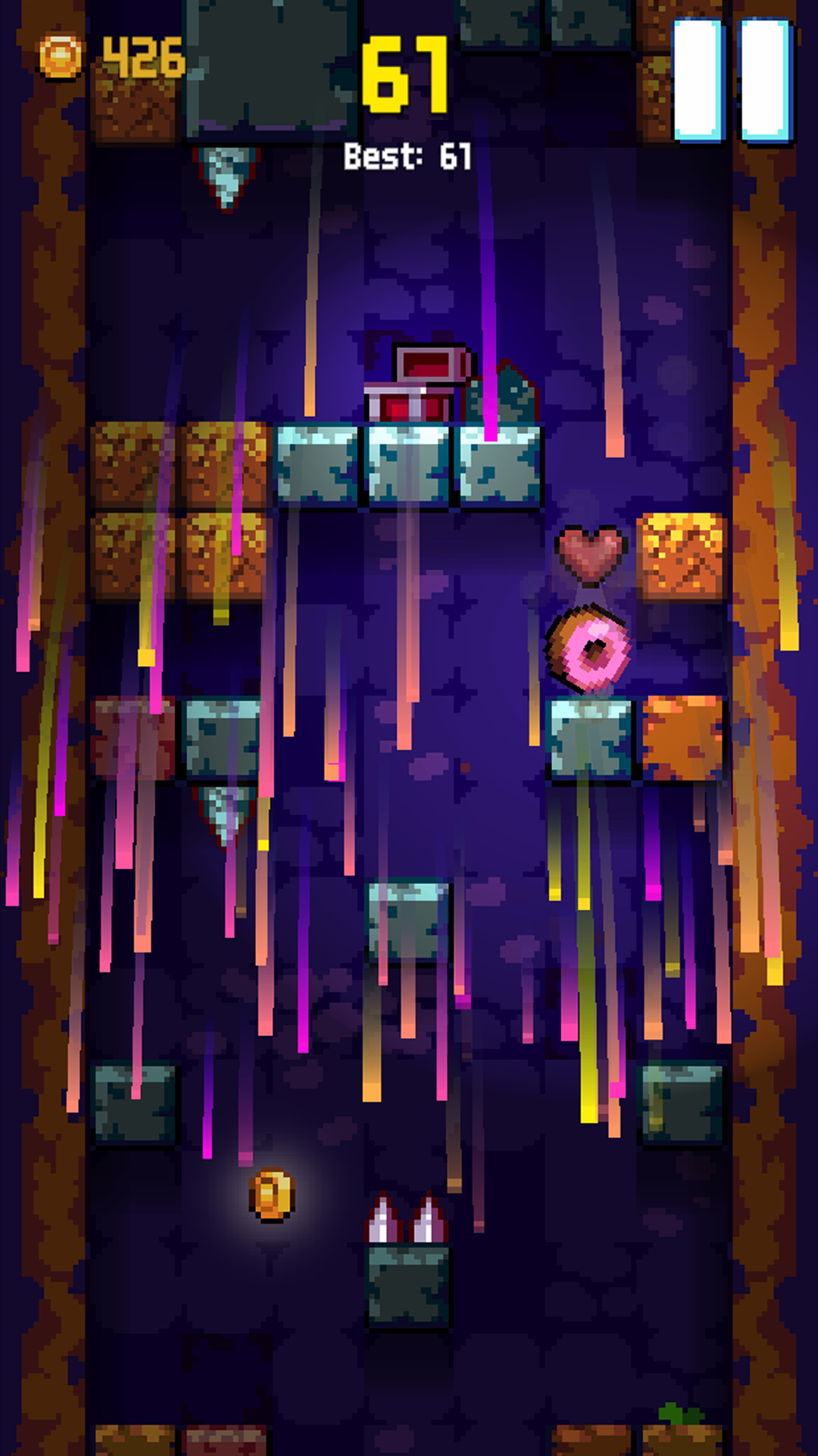 Down Hole screenshot game