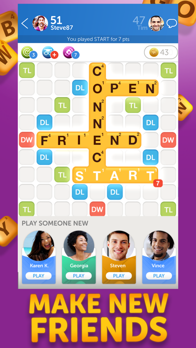 Words With Friends 2 Word Gameのキャプチャ