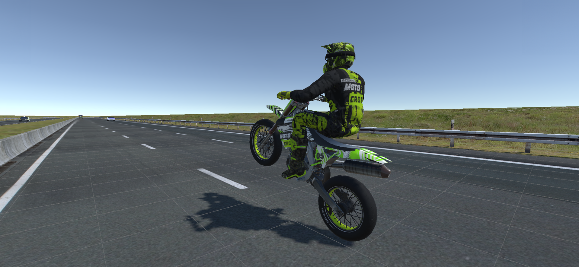 Motorcycle Ragdoll Dummy Game Screenshot
