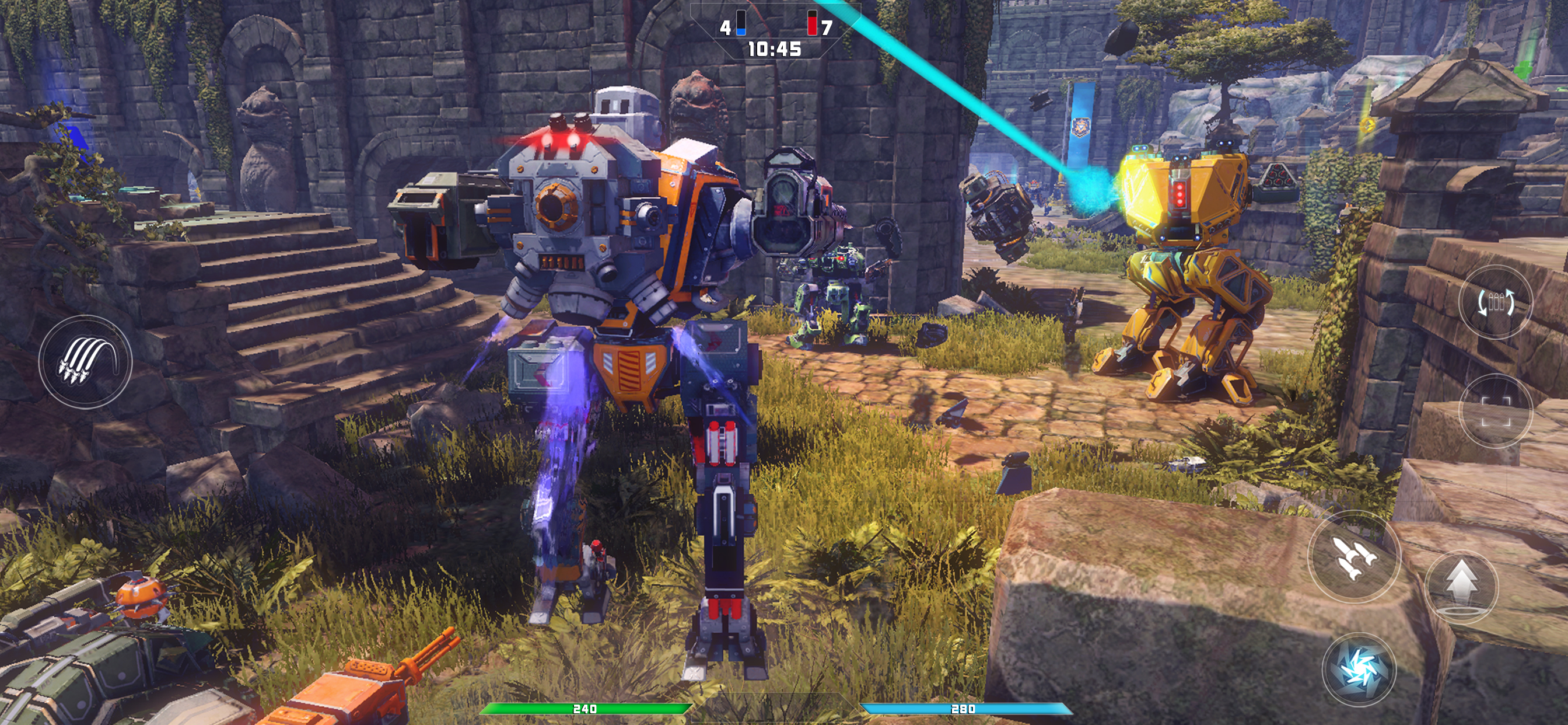 Titan Glory Game Screenshot