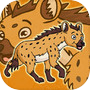 Brown Hyena Escape