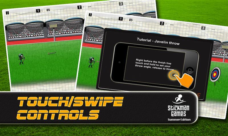 Stickman Games : Summer Game Screenshot