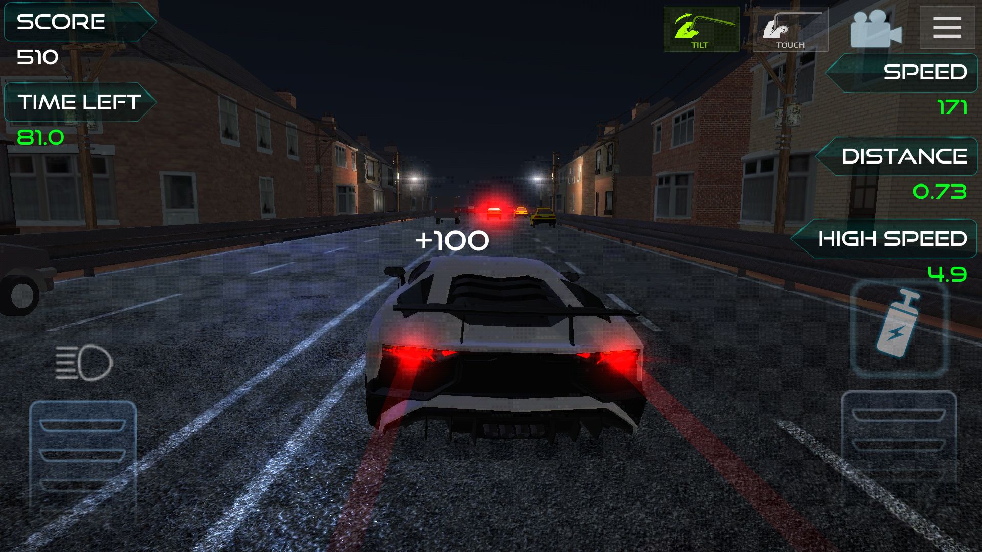 Screenshot of Highway Asphalt Racing : Traffic Nitro Racing