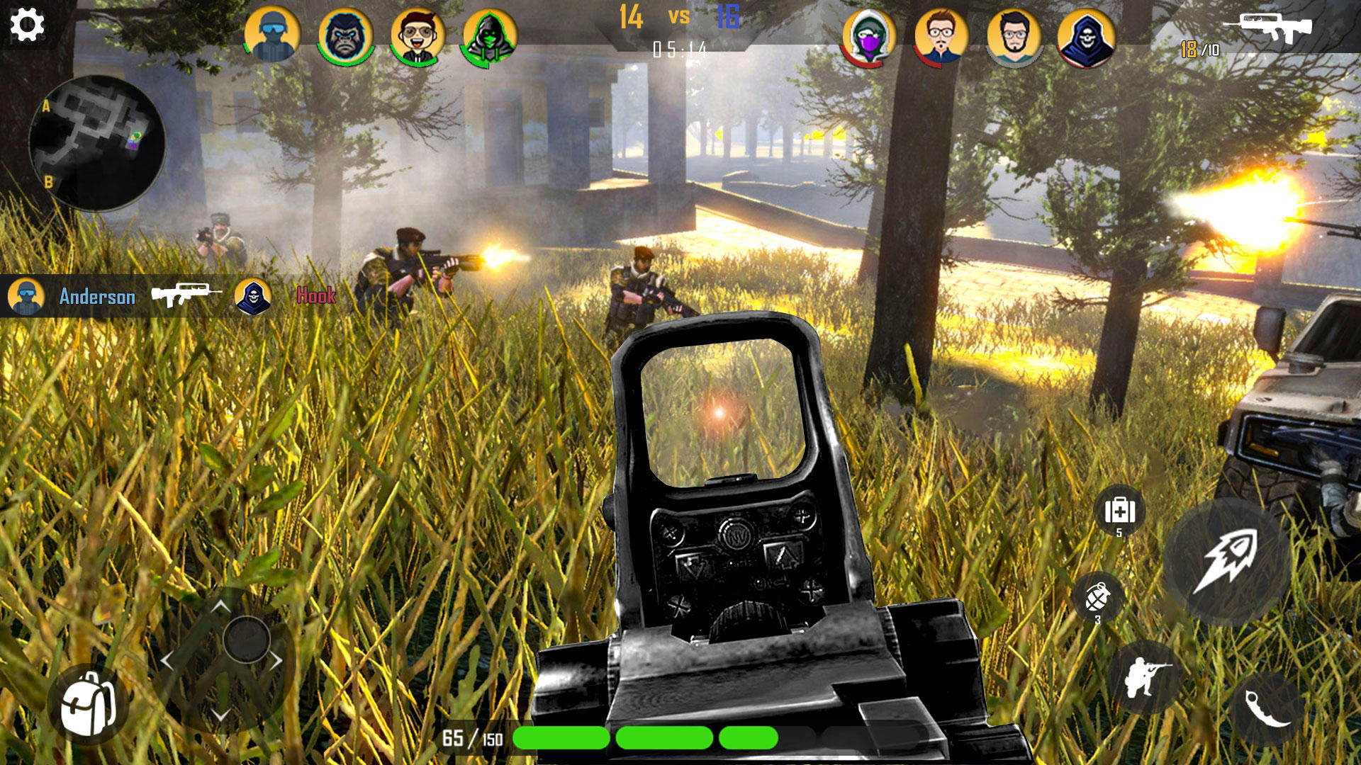 Screenshot of Gun Games 3D Offline Fps Games