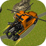 Flying Helicopter Truck Flight