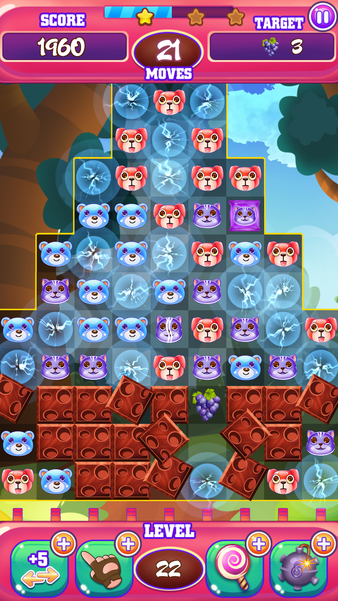 Land of Gardens: Match 3 Game Screenshot