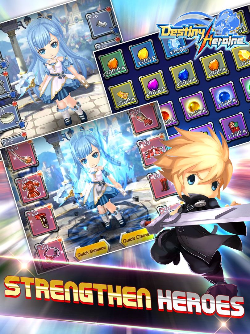 Screenshot of Destiny Heroine