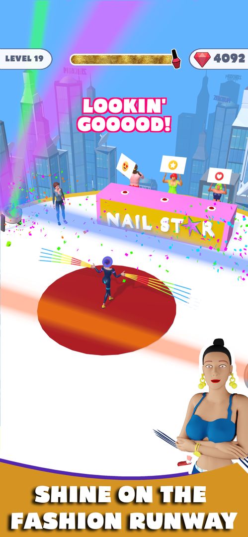 Screenshot of Long Nails 3D