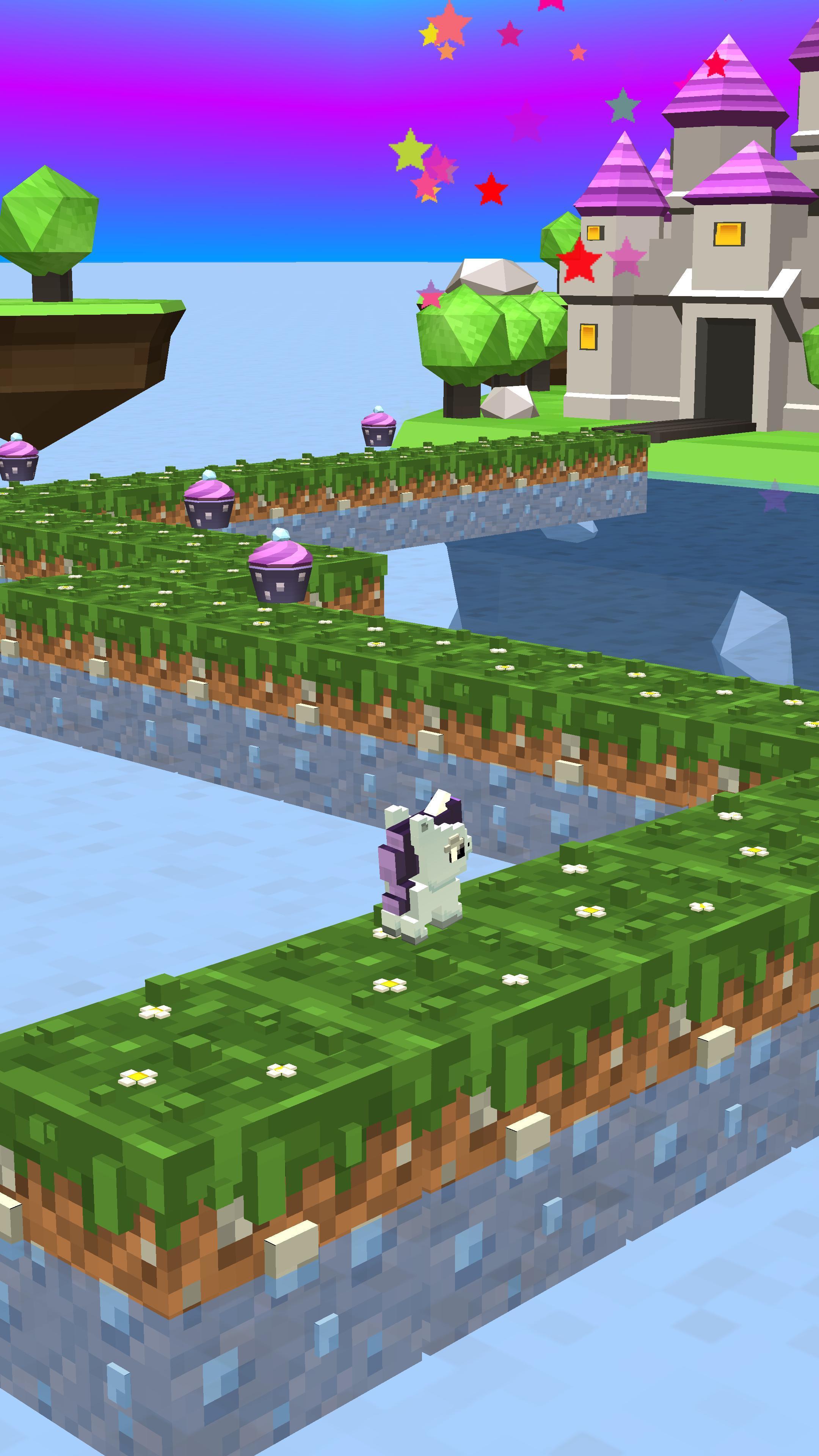 Lili the little unicorn princess, running home! Game Screenshot