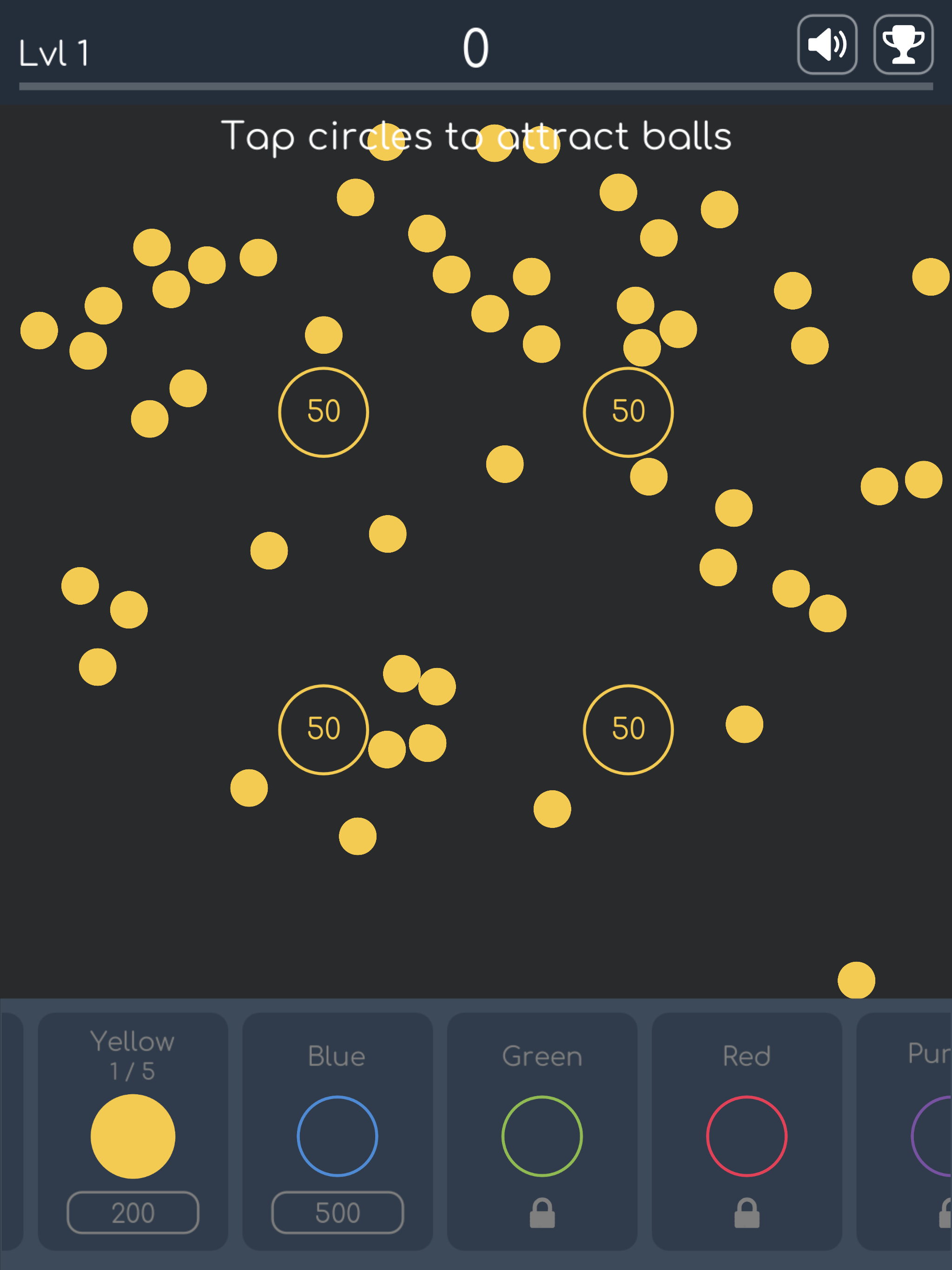 Balls Control 遊戲截圖