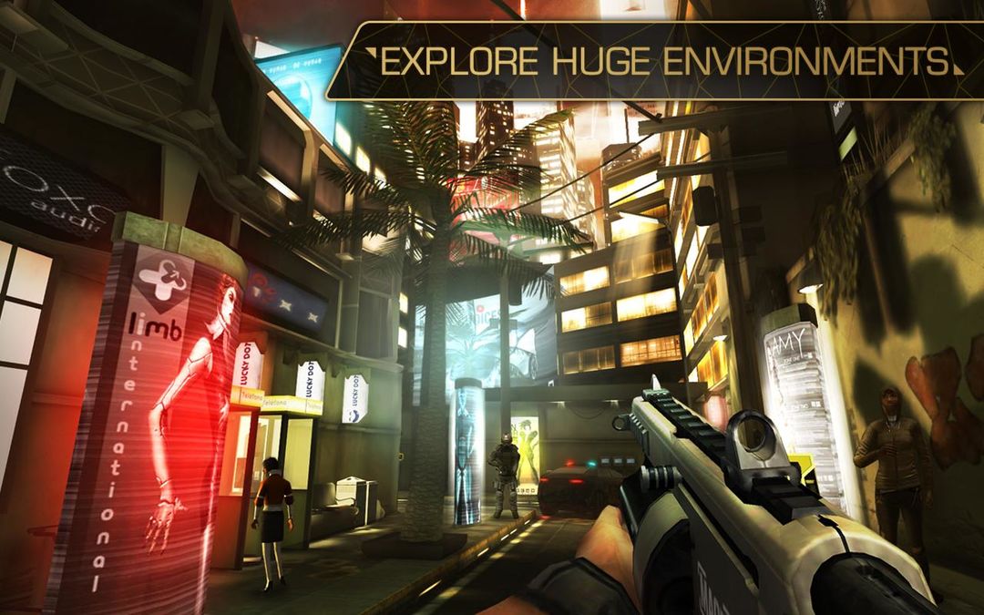 Deus Ex: The Fall screenshot game
