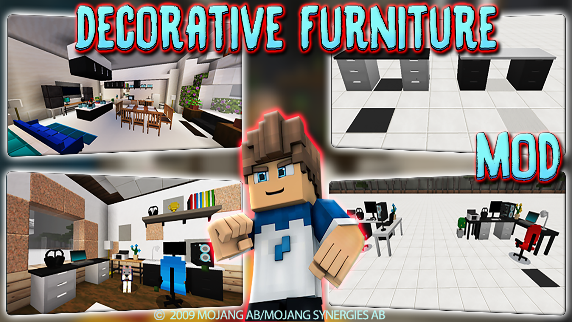 Screenshot 1 of Furniture Mod - အိမ် Minecraft 4.0