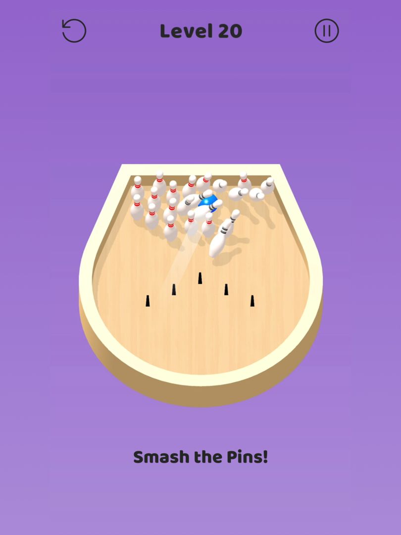 Mini Bowling ภาพหน้าจอเกม
