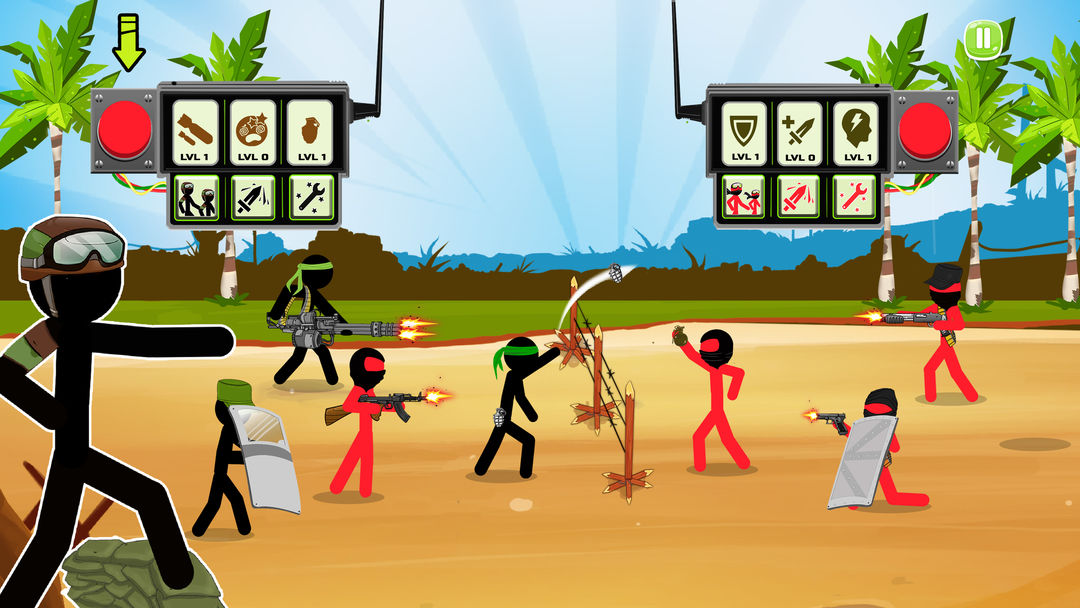 Stickman Army : Team Battle screenshot game