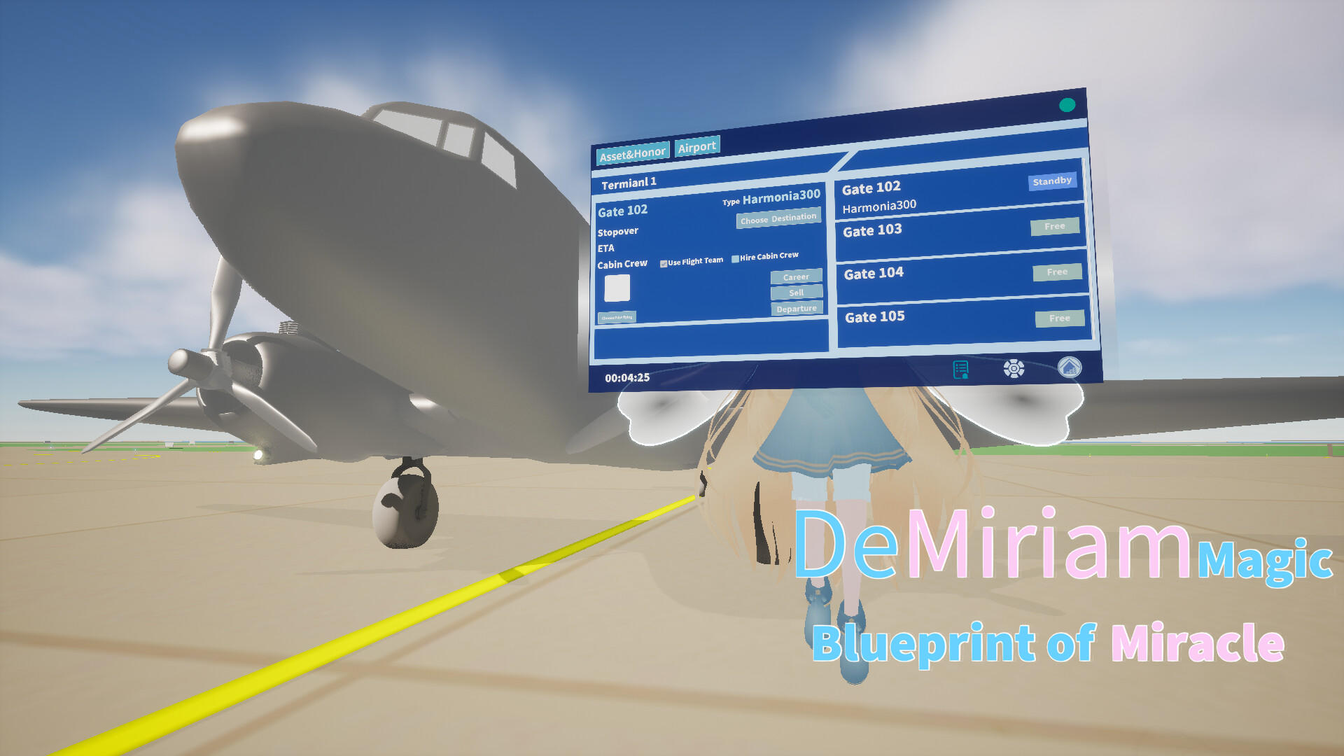 Screenshot of DeMiriam Magic: Blueprint of Miracle