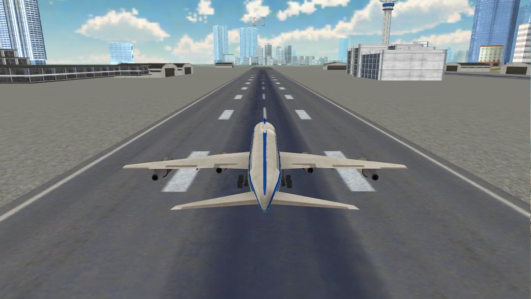 Flight Simulator City Airplane screenshot game