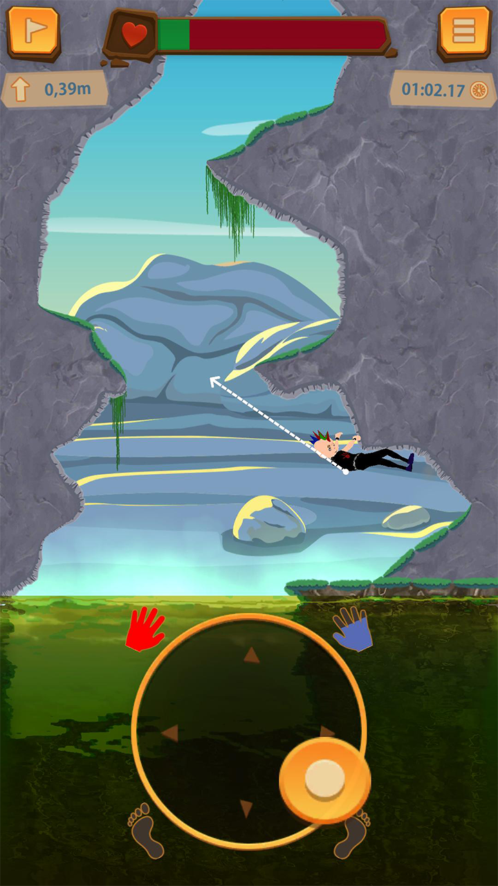 坚强攀登客 Game Screenshot