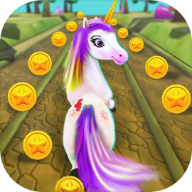 Unicorn Running Game - Fun Run
