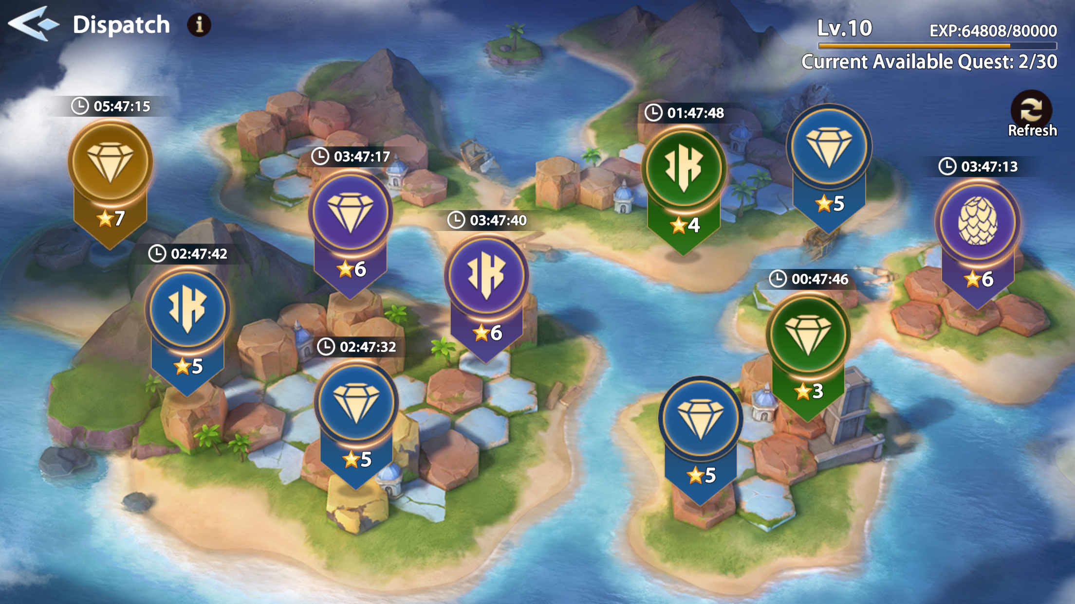 Infinite Magicraid Game Screenshot