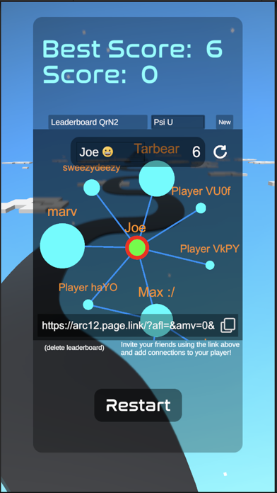 Screenshot of Swervy Road!