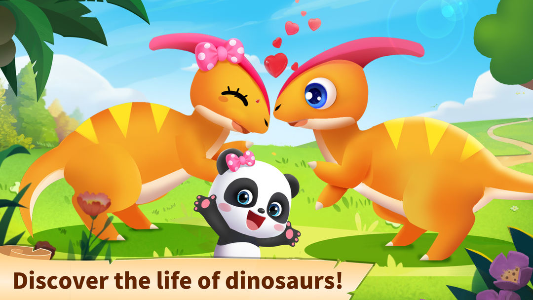 Baby Panda’s Dinosaur Planet screenshot game