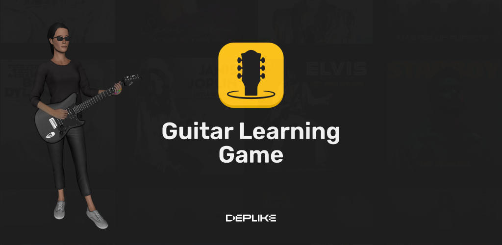 Banner of Guitar Learning Game - Deplike 