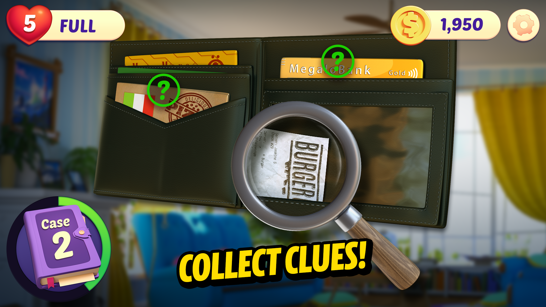 Small Town Murders: Match 3 Game Screenshot