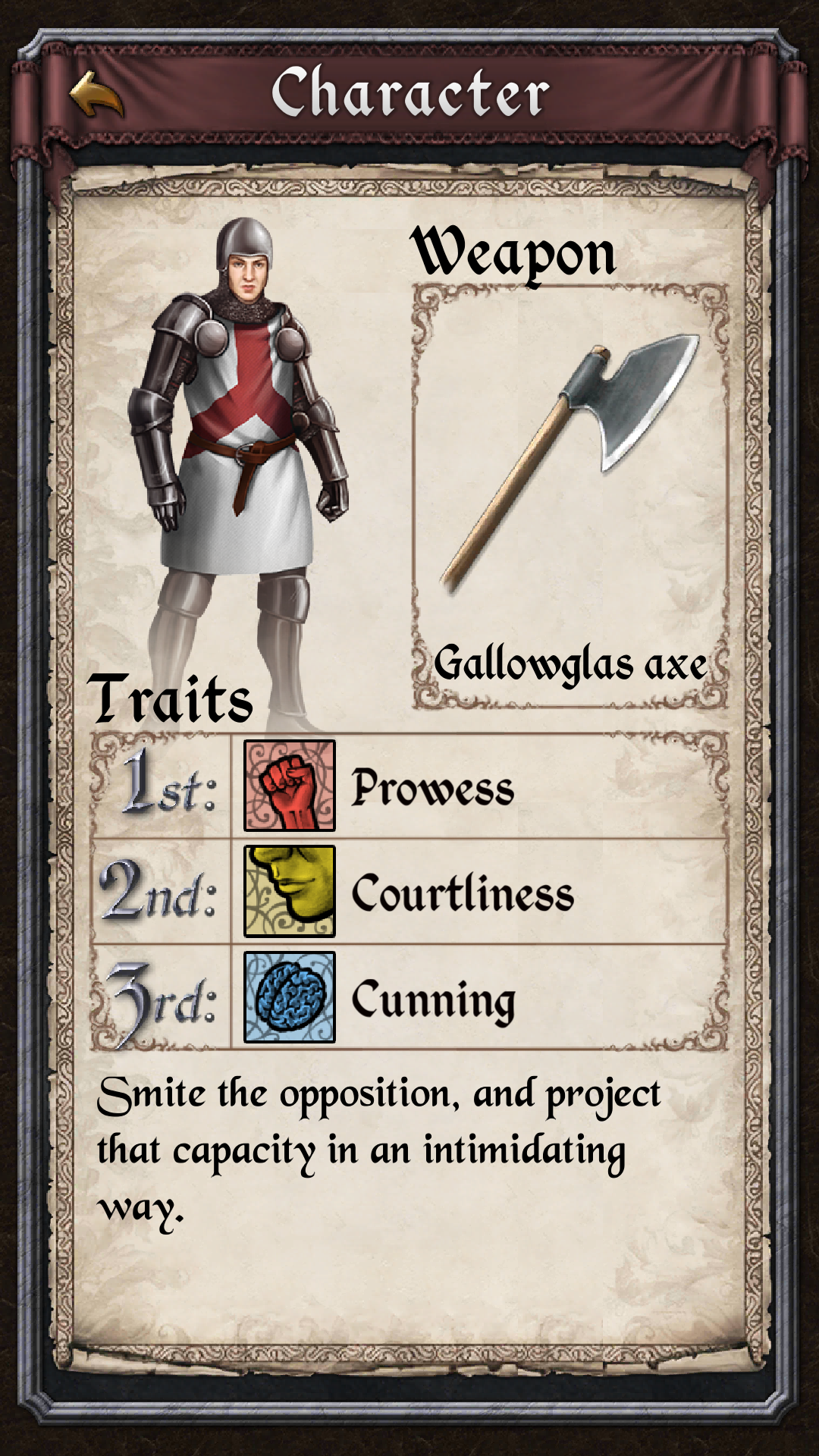 Crusader Kings: Chronicles 게임 스크린샷